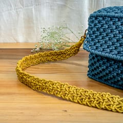 Classic wide Hand-Knotted Bag Straps