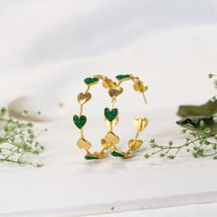 Pisces Sun-sign Heart Hoops