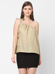 Linen One Shoulder