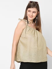 Linen One Shoulder