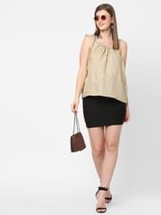 Linen One Shoulder