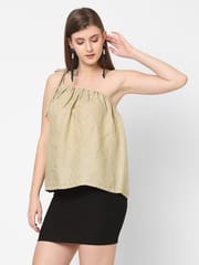 Linen One Shoulder