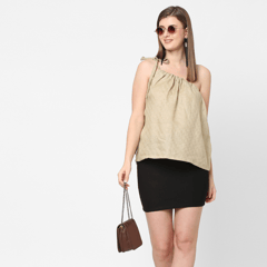 Linen One Shoulder