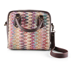 Chevron Satchel Bag