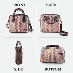 Chevron Satchel Bag