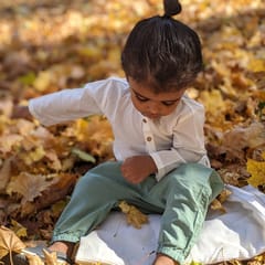 Essential White Kurta + Mint Pants