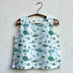 Koi Mint Jhabla + Mint Pants