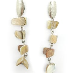 Sand Mother of Pearl Earrings