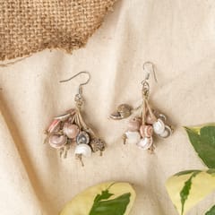 Jute Shell Earrings