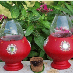 Traditional Oil Lamps (Set of 2)