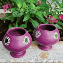 Traditional Oil Lamps (Set of 2)