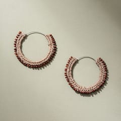 Crochet Jute & Bead Hoops