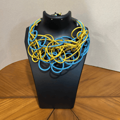 Knotted Necklace Two Tone