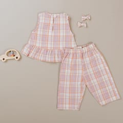 Kattan Kids peach 2 piece set