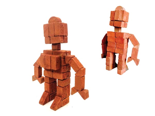 Miniature Terracotta Bricks D.I.Y. GIFT PACK (138 pieces)