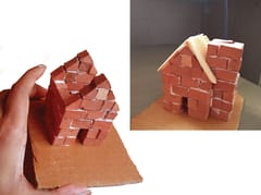 Miniature Terracotta Bricks D.I.Y. GIFT PACK (138 pieces)