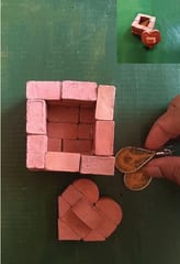 Miniature Terracotta Bricks D.I.Y. GIFT PACK (138 pieces)