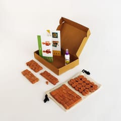 Miniature Terracotta Bricks D.I.Y. GIFT PACK (138 pieces)