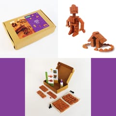 Miniature Terracotta Bricks D.I.Y. GIFT PACK (138 pieces)